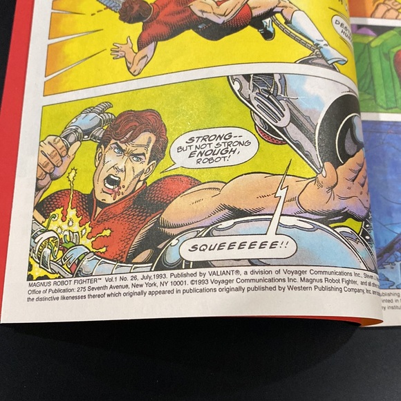 Magnus Robot Fighter Vol. 1 No. 26 (1993) by John Ostrander - Valiant Comic Book - Picture 5 of 7